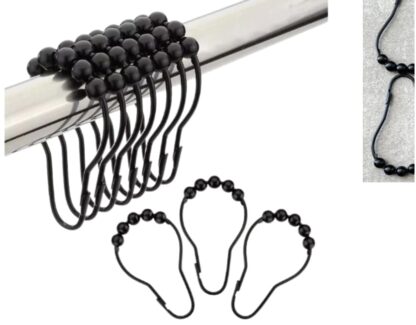 Set x 12 ganchos para cortina de baño - Image 2